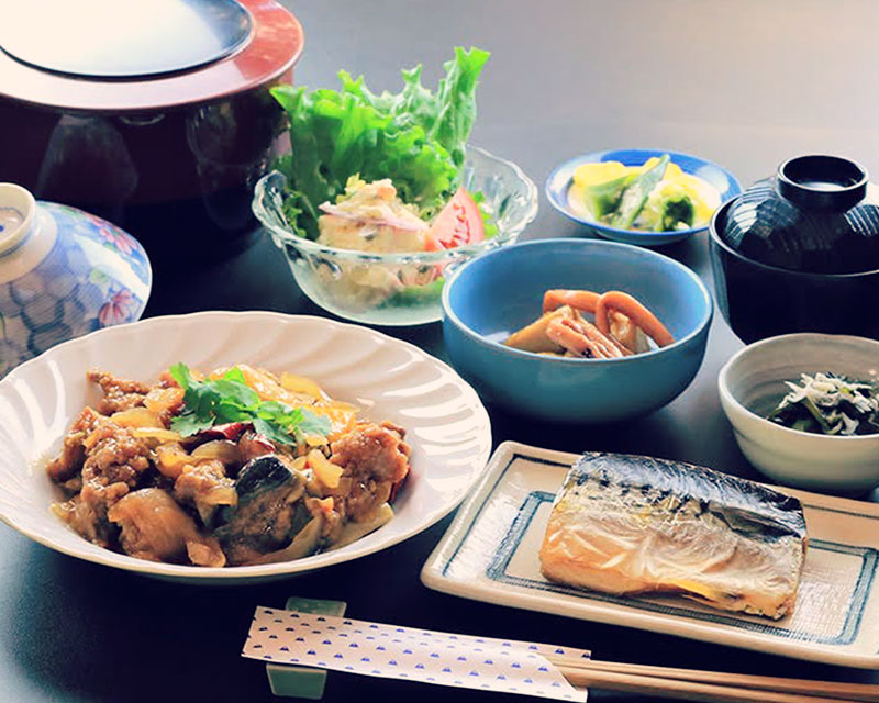写真:お食事